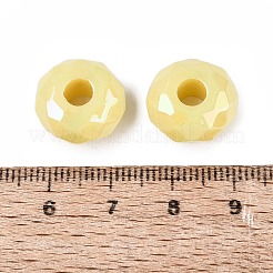 Opake Acrylperlen europäischen&nbsp;OACR-E033-23R