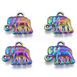 Pendentifs en acier inoxydable avec placage ionique (IP) 201&nbsp;STAS-N098-193M