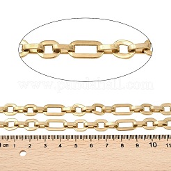 Cadenas de eslabones ovalados de acero inoxidable 201&nbsp;CHS-F024-02B-G