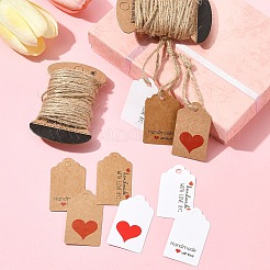 96 Stück Geschenkanhänger aus Papier in 6 Stilen&nbsp;CDIS-FS0001-26