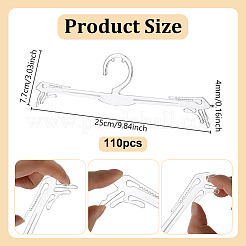 Cintres en plastique pour sous-vêtements&nbsp;AJEW-WH0609-933