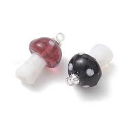 Manuelle Bunte Malerei Anhänger & Charms&nbsp;PALLOY-JF05446-03