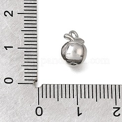 Messing micro pave klar zirkonia charme&nbsp;KK-N290-20P