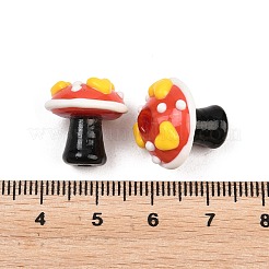 Handgefertigte Bunte Malerei Emaille Perlen&nbsp;LAMP-B055-02G