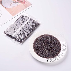 Perles de rocaille en verre rondes&nbsp;SEED-A007-3mm-176