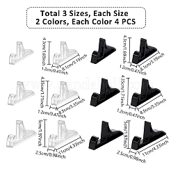 24 Stück 6 Arten transparenter Acryl-Displayhalter für Bilderrahmen&nbsp;ODIS-GA0001-61
