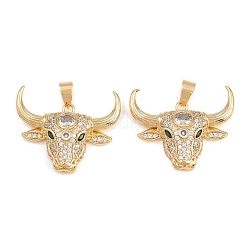 Pendentifs en zircone cubique clair en laiton&nbsp;KK-L275-40G