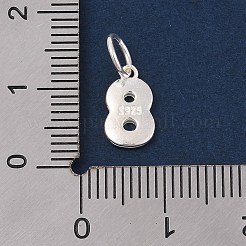Ciondoli in argento sterling serie numero 925&nbsp;LS-STER-Q002-01I