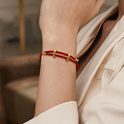 3 Stück 3 Farben Lederarmbänder aus geflochtener Kordel&nbsp;BJEW-GO0001-19
