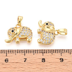 Ottone micro spianare pendenti zirconi&nbsp;KK-N257-61G