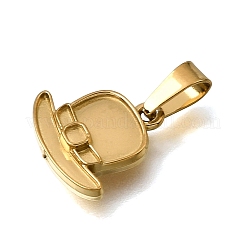Anhänger aus 304 Edelstahl&nbsp;STAS-G400-05G-01