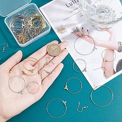 DIY-Set zum Herstellen von Drahtwickelringen und Ohrhängern&nbsp;DIY-UN0003-65