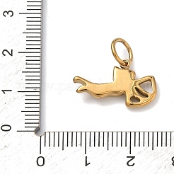 Anhänger aus Edelstahl 304&nbsp;STAS-Z189-01G-06