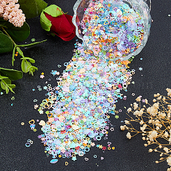 90 g 9 couleurs accessoires de décoration de paillettes pour nail art pour animaux de compagnie&nbsp;MRMJ-DC0001-13