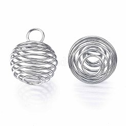 Pendentifs en fil de fer&nbsp;IFIN-R231-25mm-P