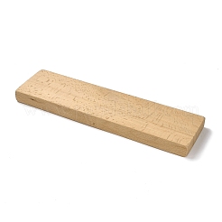Mondkuchenform aus Buchenholz mit Blumenmuster&nbsp;WOOD-K010-04B