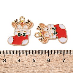 Pendente smaltati in lega&nbsp;LS-ENAM-I061-01KCG-27