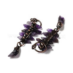 Natürlichen Amethyst große Anhänger&nbsp;G-D483-03R-01
