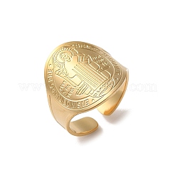 Verstellbare Manschettenringe aus 304 Edelstahl für Damen&nbsp;RJEW-L129-06G