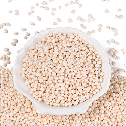 Perles de rocaille de verre opaques&nbsp;GLAA-Q119-01-A06