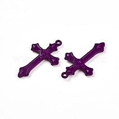 Opake Acryl Anhänger&nbsp;SACR-WH0017-01C