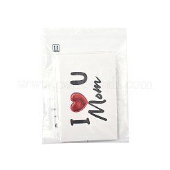 4 x Grußkarten aus Kraftpapier.&nbsp;AJEW-FS0001-30A
