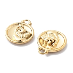 Colgantes de rhinestone de acero inoxidable 304 con revestimiento al vacío de PVD&nbsp;STAS-R130-01G-011