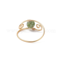 Natürliche Turmalin-Fingerringe&nbsp;RJEW-JR00929