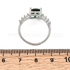 Manschettenringe aus Messing mit Zirkonia-Pavé&nbsp;CU-CBA5C10-11P
