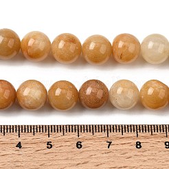 Natürliche alte Topas Jade Perlen Stränge&nbsp;X-G-F364-06-10mm