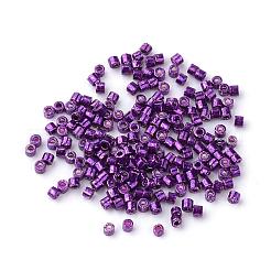 Galvanoplastie cylindre perles de rocaille&nbsp;SEED-R041-05