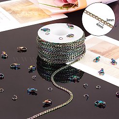 Bausatz für DIY-Kettenschmuck-Set&nbsp;STAS-SZ0002-32