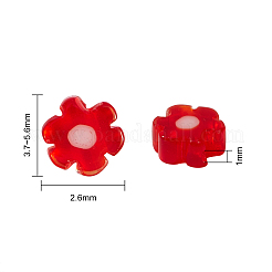 Handgemachte Glasperlen Millefiori&nbsp;LAMP-CJ0001-17