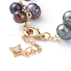 Bracelets en perles de culture d'eau douce&nbsp;BJEW-JB04819-02