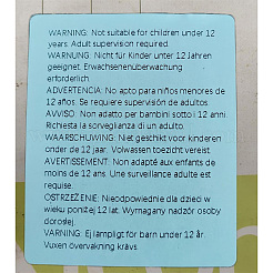 Spine antipolvere mobili in plastica da 8 pz&nbsp;HJEW-DC00022