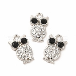 Legierung Rhinestone-Charme&nbsp;PALLOY-I217-29P