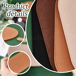4 Stück Filztaschenbodenformer in 4 Farben&nbsp;DIY-PH0021-32