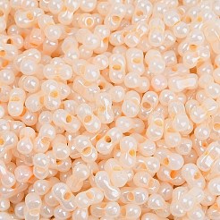 Colori opachi lustro perline di semi di vetro&nbsp;X1-SEED-K010-04F
