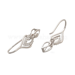925 Sterling Silber klare Kubisch Zirkonia Eispickel KlemmKlaue&nbsp;STER-R011-06P
