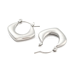 Boucles d'oreilles créoles épaisses en acier inoxydable 304 anti-ternissement pour femmes&nbsp;EJEW-C067-03P