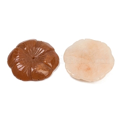 Natürlicher Rhodochrosit/natürlicher roter Aventurin/natürliche weiße Jade/natürliche gelbe Aventurin geschnitzte Perlen&nbsp;G-G202-03