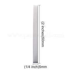 Pendentifs gravés sur quatre côtés en acier inoxydable 304 résistant au ternissement&nbsp;STAS-I140-30B-S