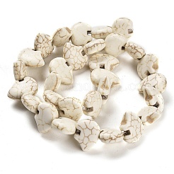 Fili di perline howlite sintetico&nbsp;G-C101-B02-01