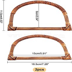 Asa de bolsa de madera&nbsp;PURS-FH0001-05B