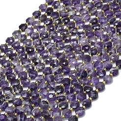 Natürlichen Amethyst Perlen Stränge&nbsp;G-C116-A46-02B