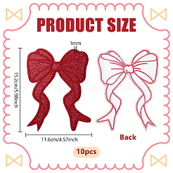 Aufnäher aus Polyester zum Aufbügeln/Nähen&nbsp;DIY-WH0595-01D