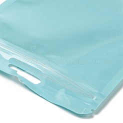 Bolsas de embalaje rectangulares de plástico con el símbolo del yin yang y cierre hermético&nbsp;ABAG-A007-02G-05