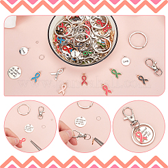 DIY Schlüsselanhänger-Set zum Basteln mit Bewusstseinsband&nbsp;DIY-PH0020-71