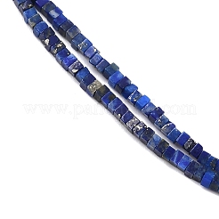 Natürlicher Lapislazuli Perlenstränge&nbsp;G-K399-B09-01
