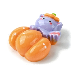 Cabujones decodificados de resina opaca con tema de Halloween&nbsp;CRES-Q219-03G